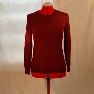 Woman’s J.Crew Maroon Crewneck Sweater